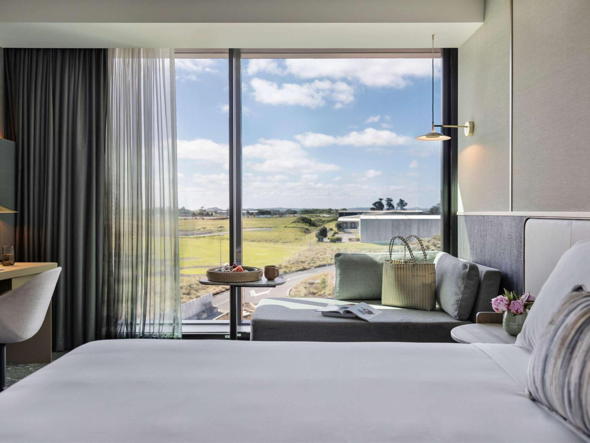 فندق Pullman Auckland Airport المظهر الخارجي الصورة A room at the hotel