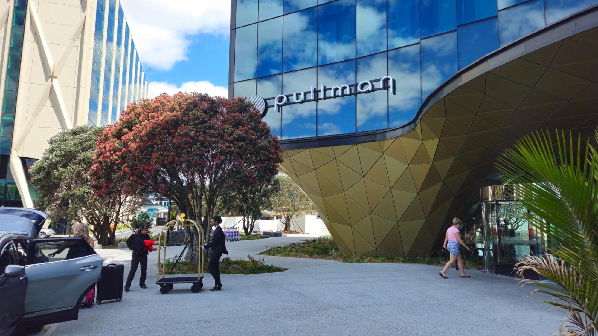 فندق Pullman Auckland Airport المظهر الخارجي الصورة South entrance